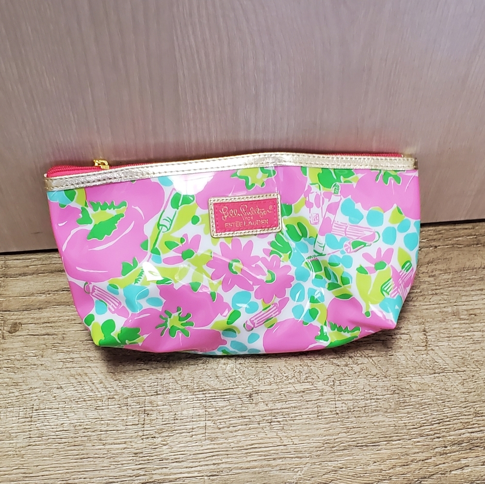 Lilly Pulitzer for Este Lauder make up bag - Picture 1 of 5